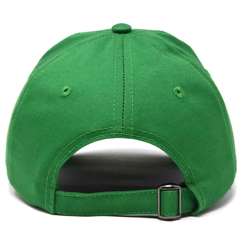 DALIX Four Leaf Clover Hat Baseball Cap St. Patrick's Day Cotton Caps Kelly Green - Image 3